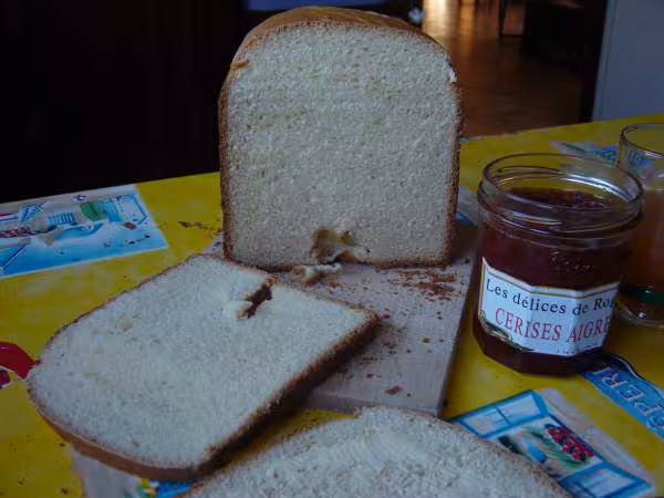 Tranches de brioche au mascarpone