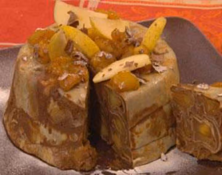 Gateau de crepes sans oeufs