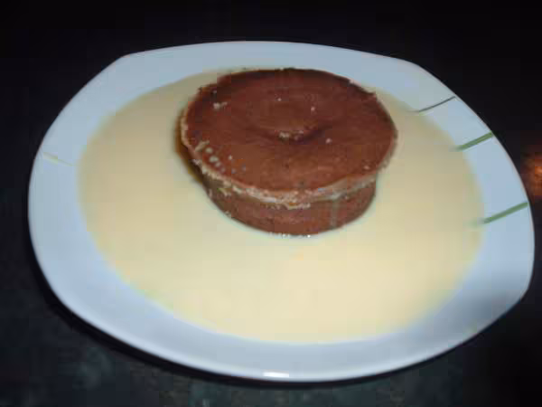 Moelleux fondant flan coulant au chocolat