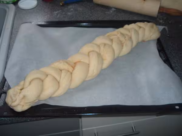 Tresse briochee aux 3 saveurs