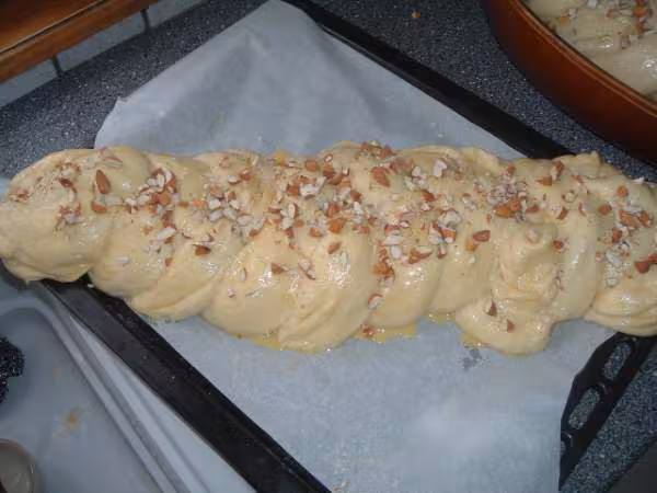 Tresse briochee aux 3 saveurs