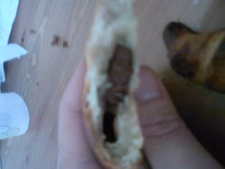 Pain au chocolat completement rater