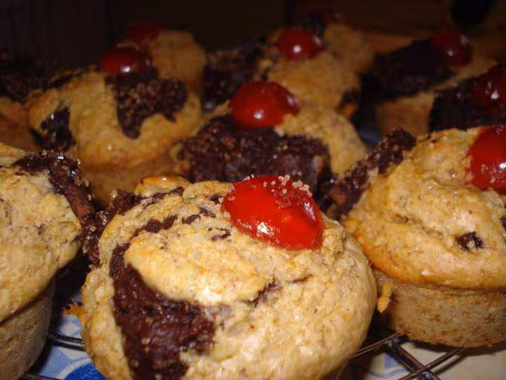 Muffins gingembre choco