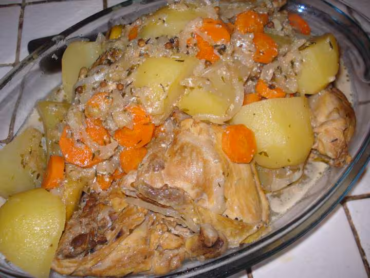 Poulet au cidre