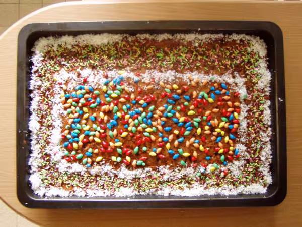 Le gateau que j ai fait pour l anniversaire de mon fils