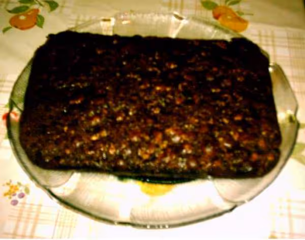 Brownies au chocolat noir et au raffaello