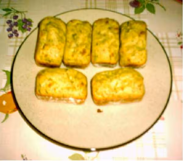 Cake a la citrouille et a l oignon