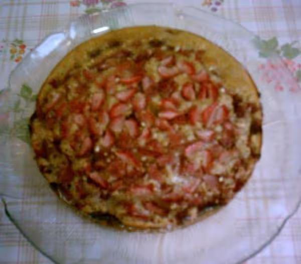 Gateau flamand aux fraises