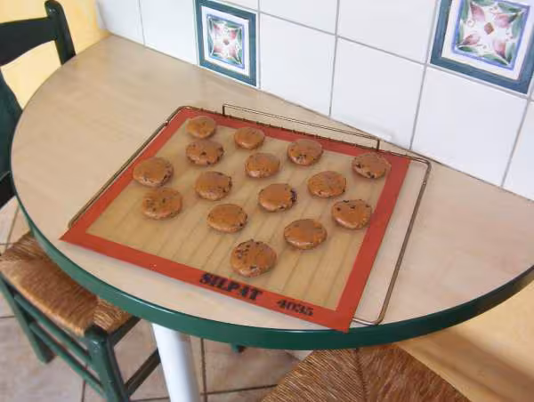 Cookies avant cuisson