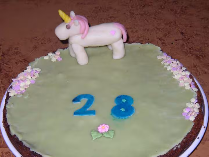 Un autre gateau licorne