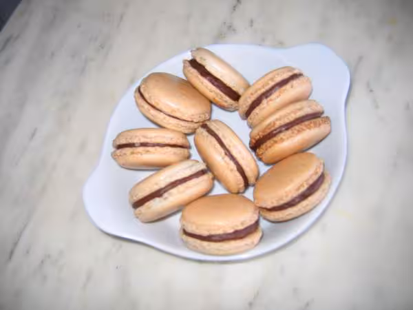 Macarons et ganache