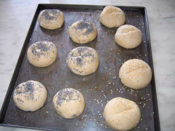 Petits pains ronds griffes
