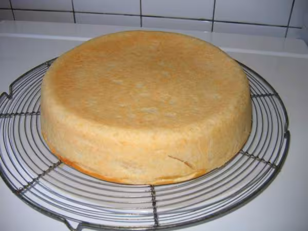 Tarte au fromage renversee