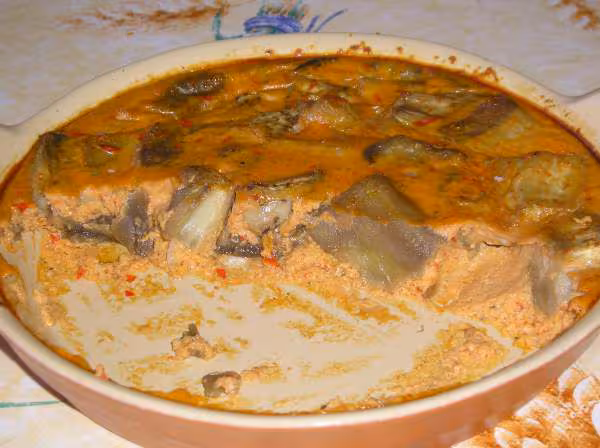 Petit flan d aubergine