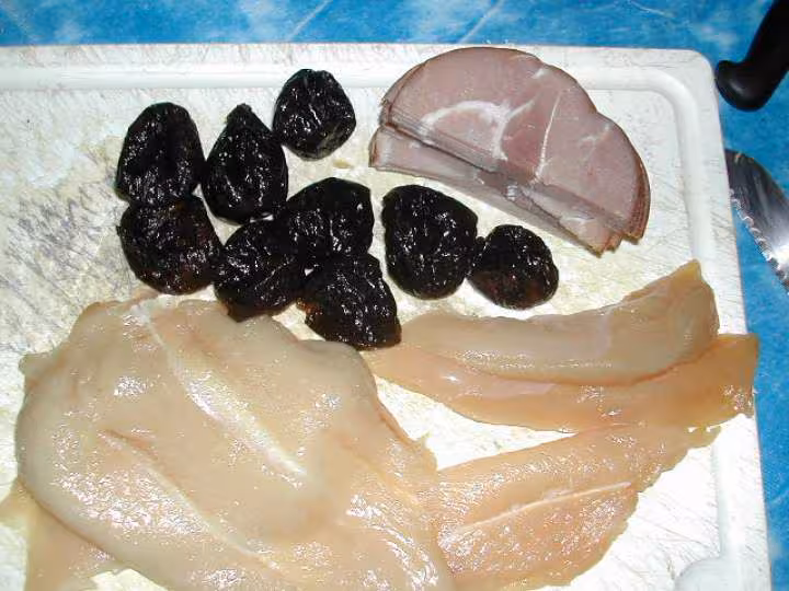 Blance de poulet au bacon