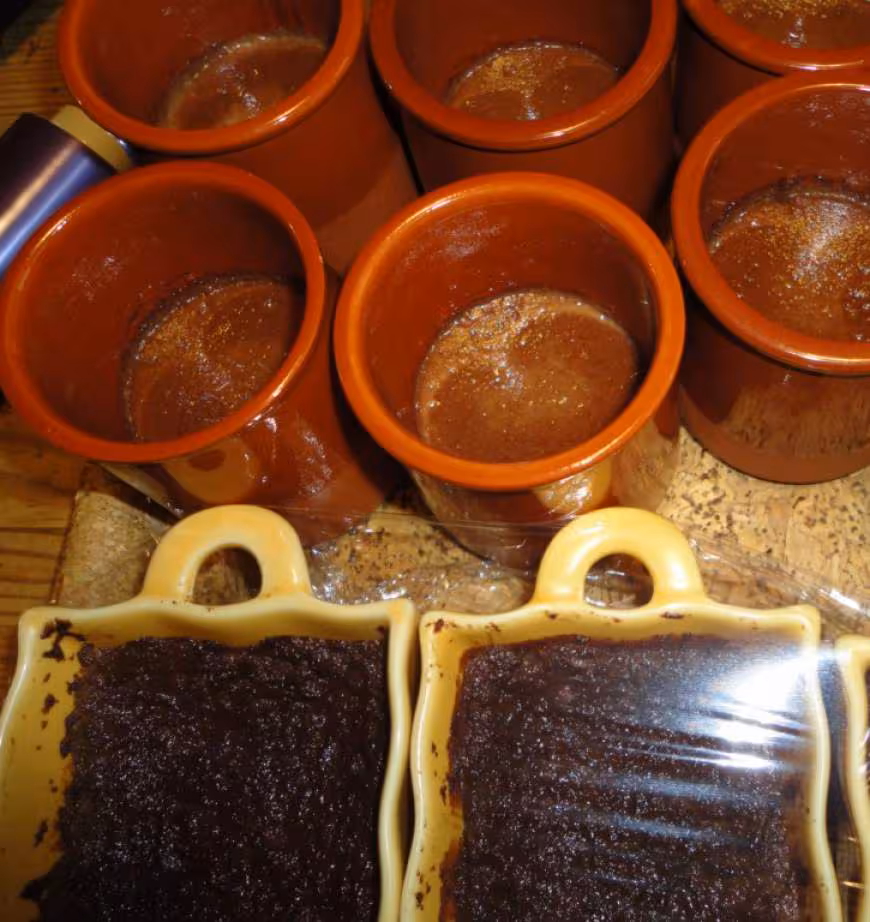 Cremes chocolat facon grand mere 2