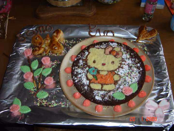 Gateau pour les 5 ans de ma marmottine