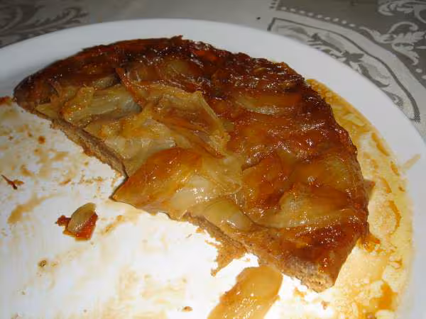 Tarte tatin oignon