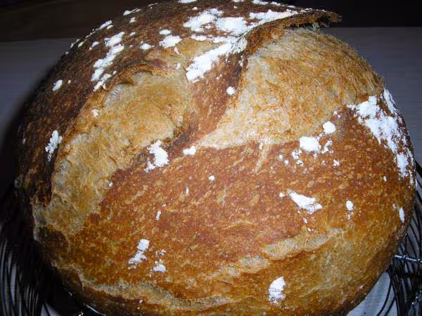 Pain au levain liquide
