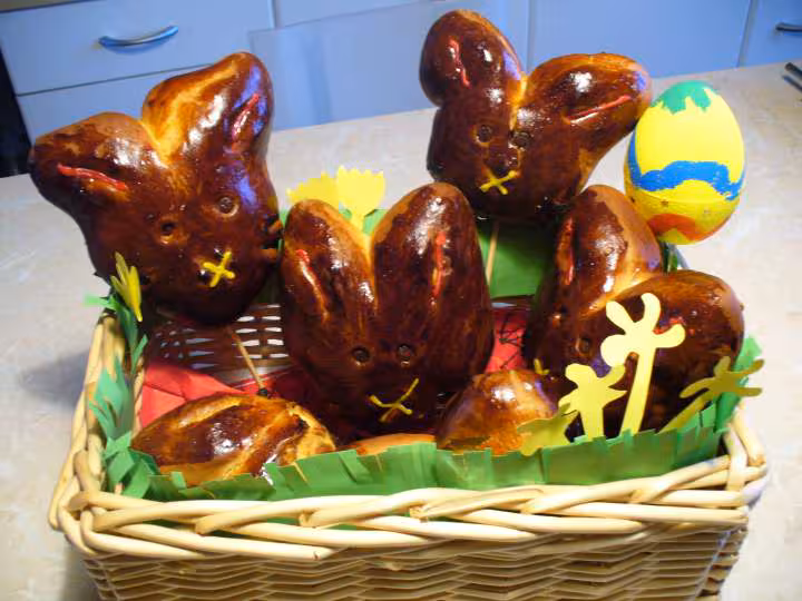 Lapins cuits