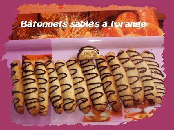 Batonnets a l orange