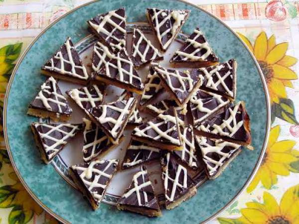 Carres au citron de flore