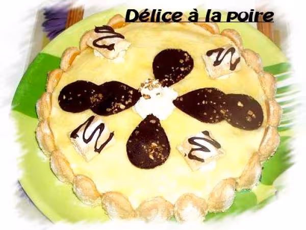 Delice poire caramel