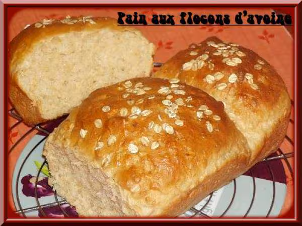 Pain miel et flocons d avoine