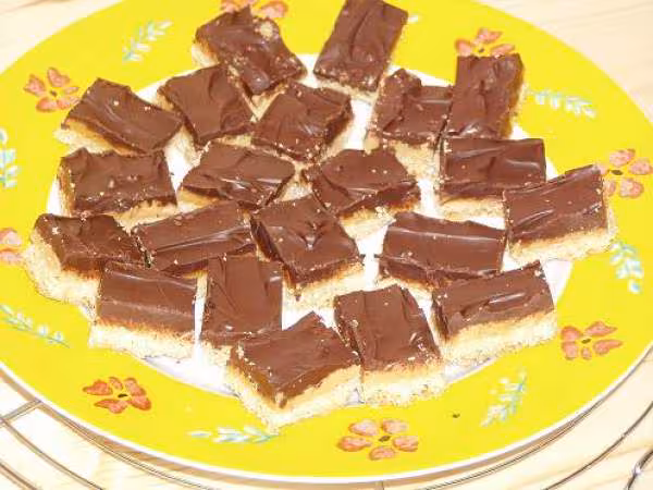 Paves au choco et caramel