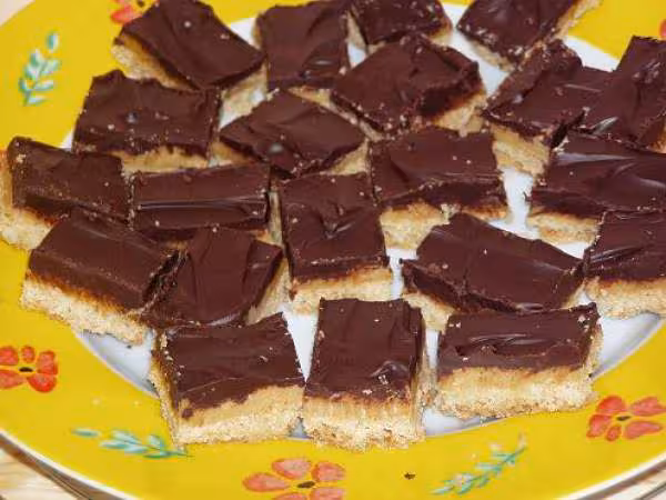 Paves au choco et caramel