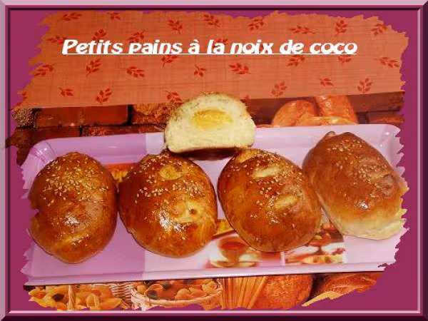 Petits pains a la noix de coco