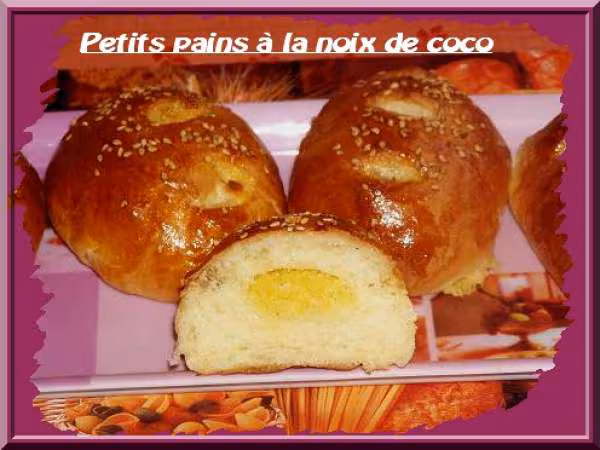 Petits pains a la noix de coco