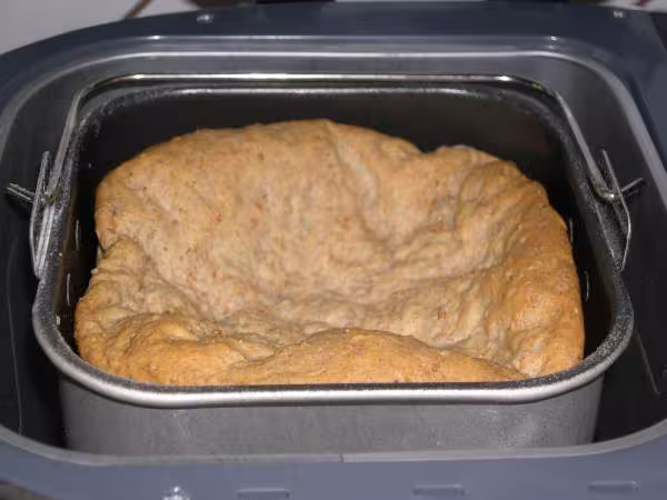 Pain de campagne avec cratere
