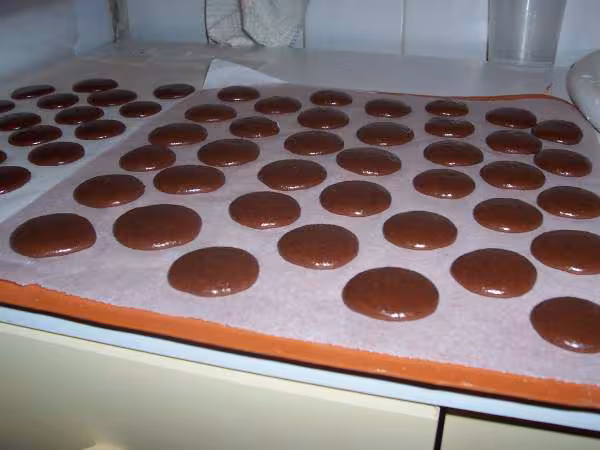 Macarons au croutage