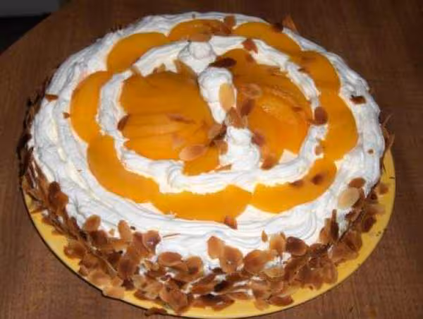 Gateau a la peche