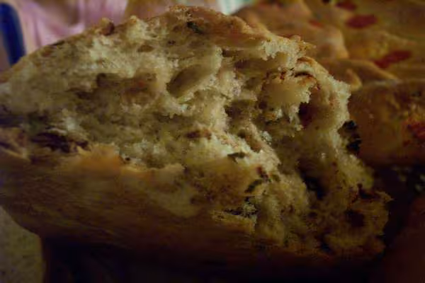 Pain chypriote aux olives mie