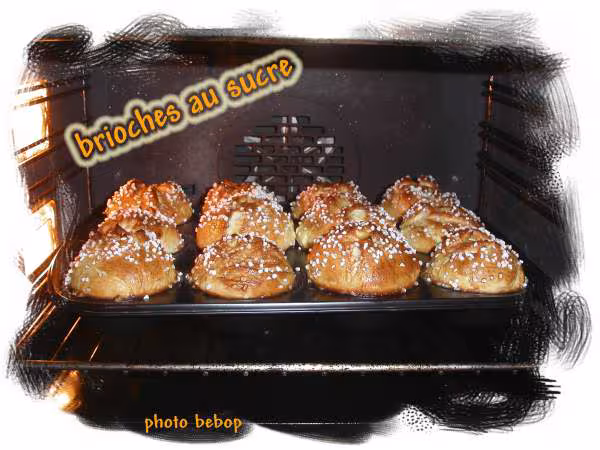 Brioches au sucre