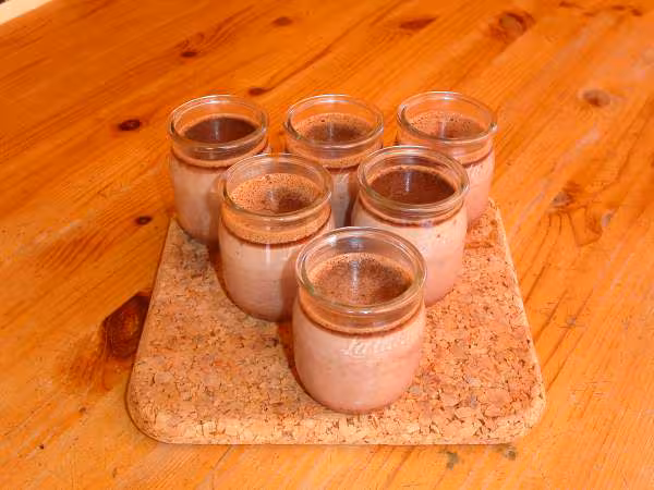 Flan au chocolat