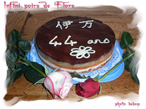 Infini poire de flore