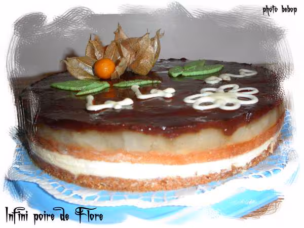 Infini poire de flore
