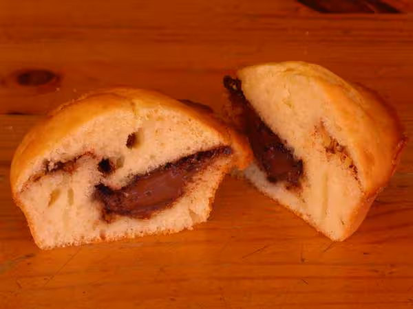Muffins coeur de nutella