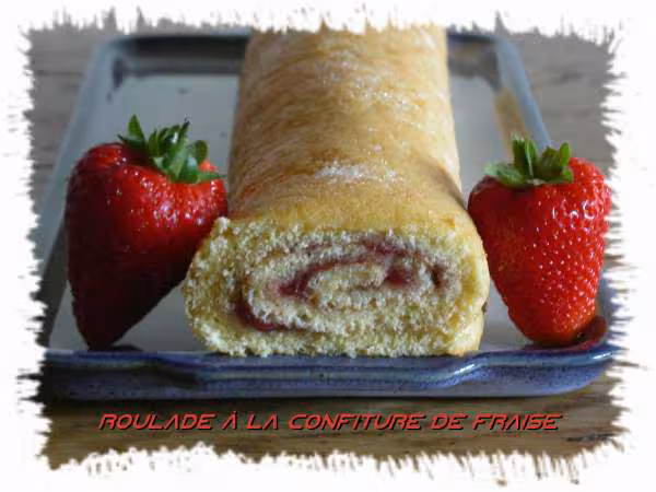 Roulade a la fraise