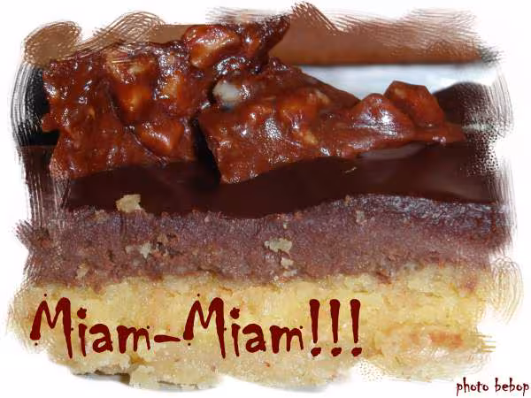 Tarte au chocolat de flore
