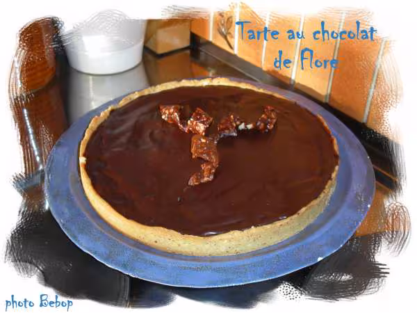 Tarte au chocolat de flore