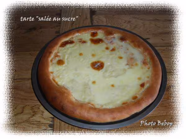 Tarte salee au sucre