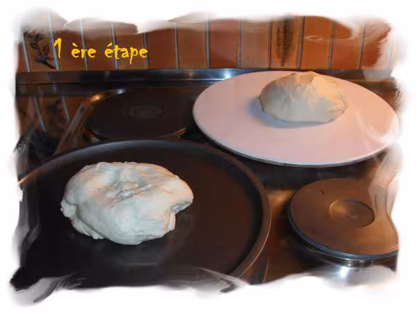 Tarte salee au sucre 1 ere etape