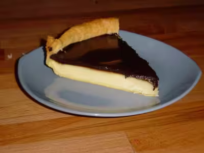 Tarte poire chocolat