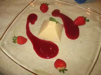 Bavarois aux fruits