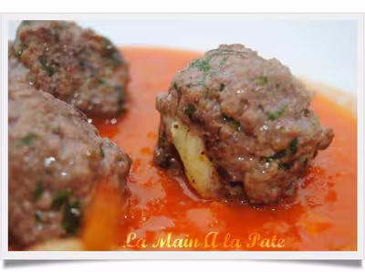 Boulettes de boeuf au coeur de comté