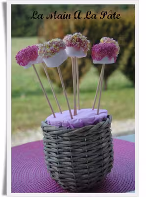 Un bouquet de sucettes à croquer